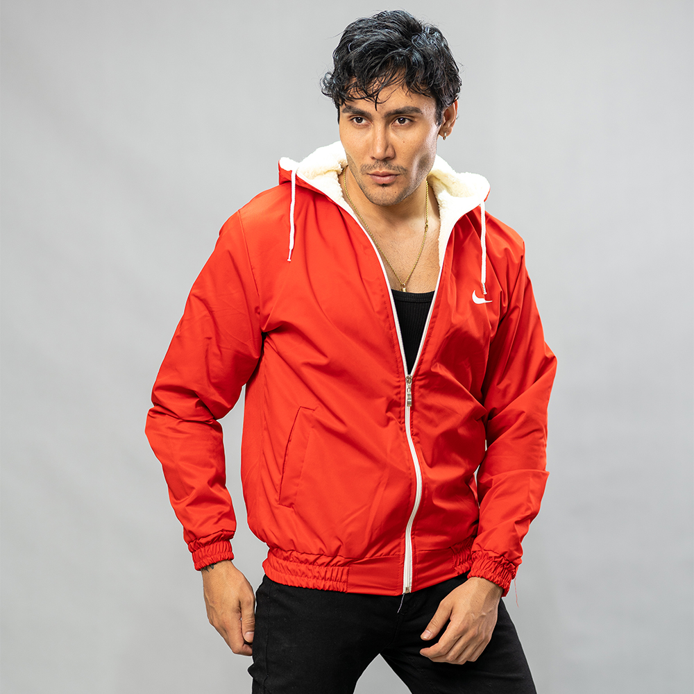 کاپشن مدل Nike قرمز