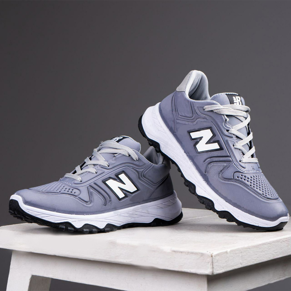 کفش مردانه NEWBALANCEرانینگ طوسی