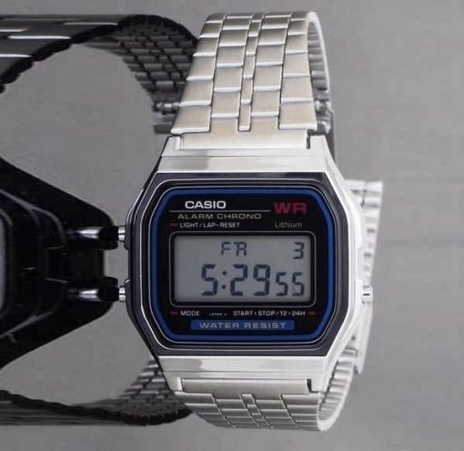ساعت دیجیتالی کاسیو بند استیل